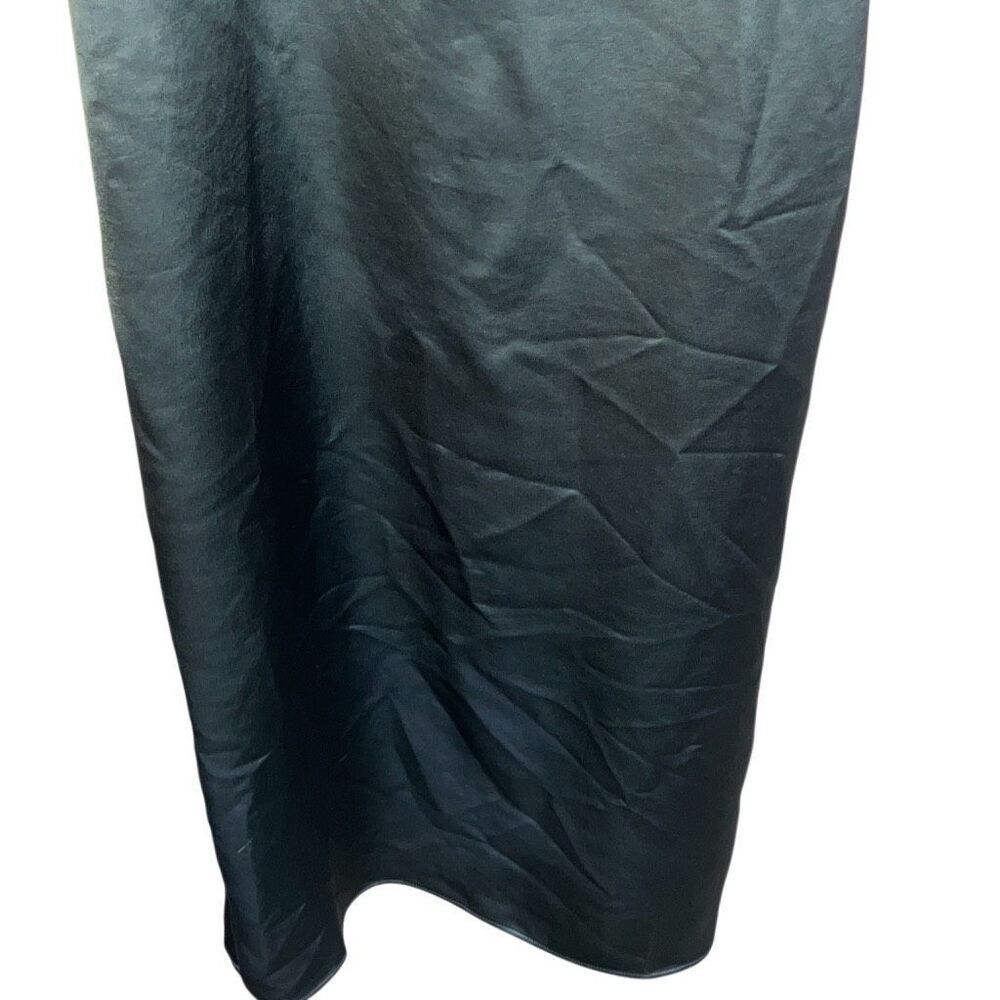 505. Wilfred aritzia Madelyn square neck Smokey sage green dress Sz 10 #120025 - Picture 6 of 16